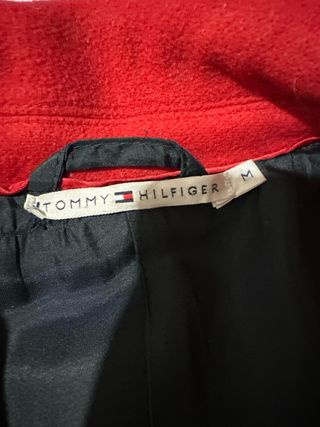 Abrigo Tommy Hilfiger Rojo M