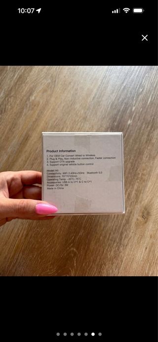 Adaptador USB Inalámbrico Carabc H1