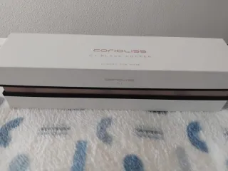 Plancha de Pelo Corioliss CI Negra y Dorada