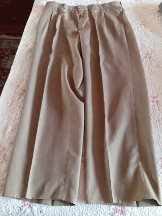 2 Pantalones de vestir hombre verano. 108 largo.