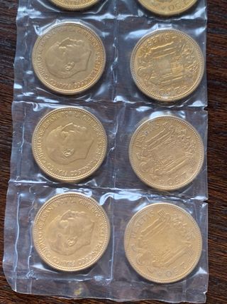 Pack 12 Monedas 2,50 Pesetas Franco de 1953