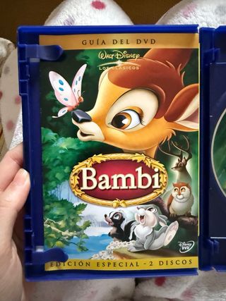 DVD Bambi 1 y 2