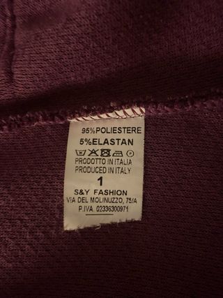 Chaqueta blazer mujer suave cálida color uva