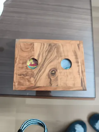 Estuche de madera para cartas