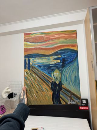 Dipinto su tela - Riproduzione L'Urlo di Munch