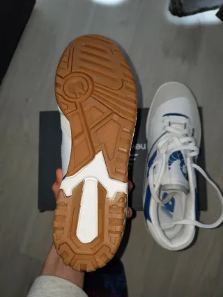 New Balance 550 Blanco y Azul