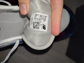 New Balance 550 Blanco y Azul