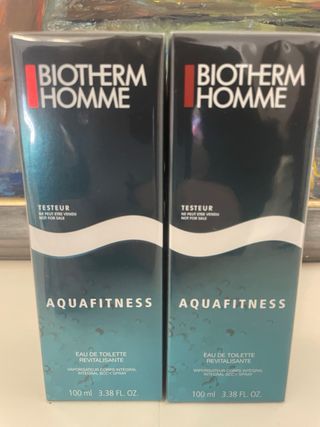 2x Biotherm Aquafitness Eau de Toilette 100ml