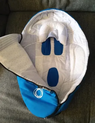 Saco nido Bugaboo azul
