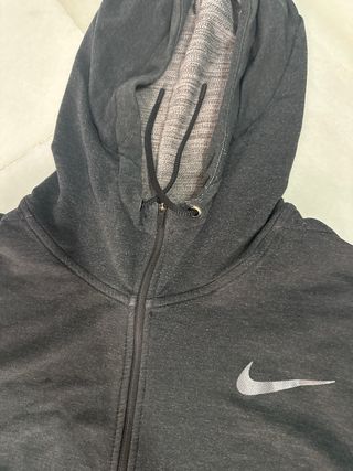 Sudadera Nike Gris con Cremallera