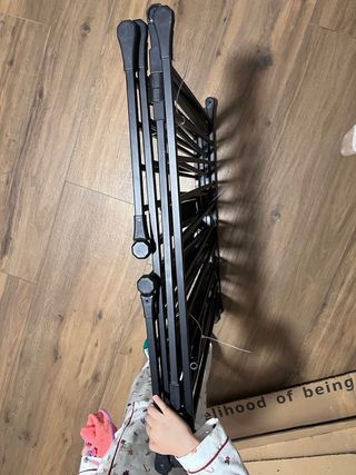 Protector chimenea metal negro