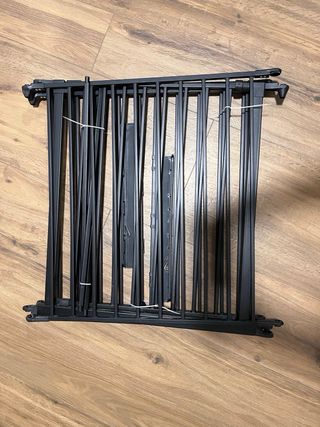 Protector chimenea metal negro