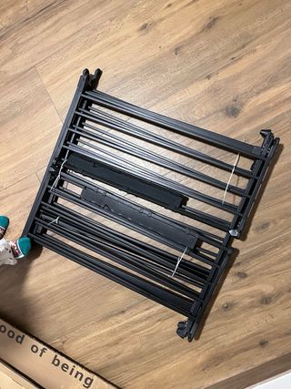 Protector chimenea metal negro