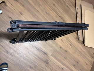 Protector chimenea metal negro