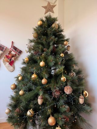 Árbol de Navidad 180cm sin decoraciones ni luces