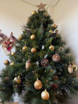 Árbol de Navidad 180cm sin decoraciones ni luces
