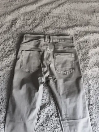 Pantalón elástico estampado animal print mujer