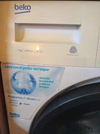 Lavadora Beko ProSmart Inverter SteamCure