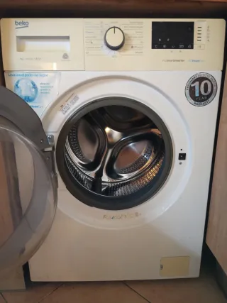 Lavadora Beko ProSmart Inverter SteamCure