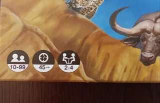 Juego de mesa Okavango