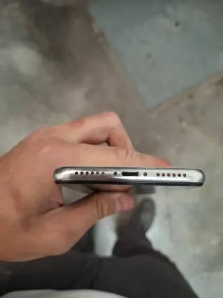 iPhone X Negro/Plateado