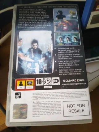 Crisis Core Final Fantasy VII PSP