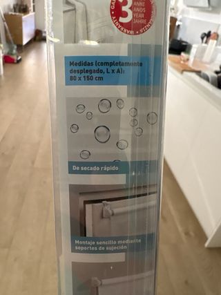 Estor para ventana de baño