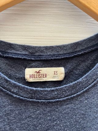 Camiseta tirantes Hollister azul XS