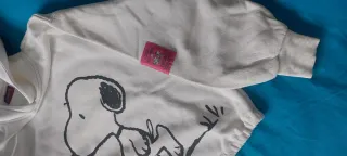 Sudadera Snoopy Blanca