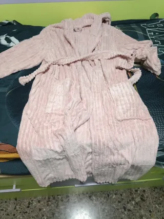 Bata de estar por casa rosa