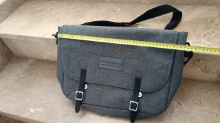 Bolsa bandolera Johnson & Johnson gris