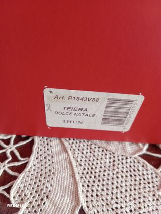 Teiera Thun in porcellana decorata