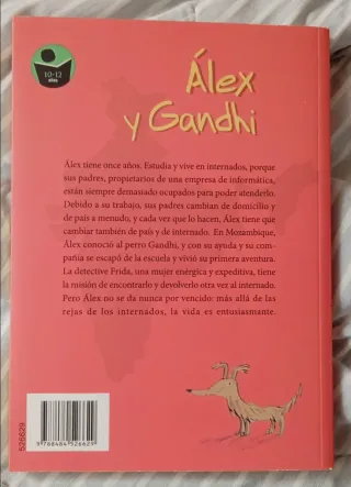 Alex y Gandhi en la India