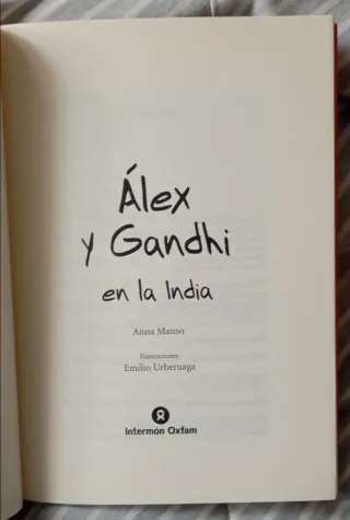 Alex y Gandhi en la India