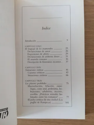Eros en Roma a través de sus clásicos