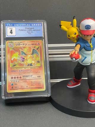 Carta Pokémon Charizard Base Set Holo CGC 4