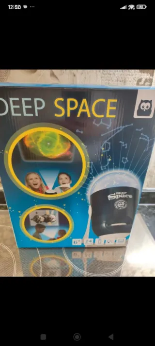 Proyector Planetario Deep Space Azul