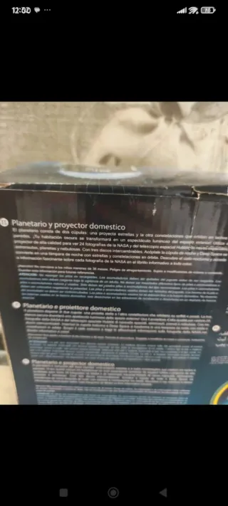 Proyector Planetario Deep Space Azul