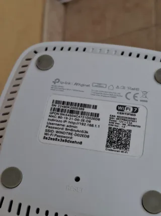 Modem Fibra WiFi 7 Windtre