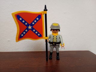 Playmobil Abanderado Confederado