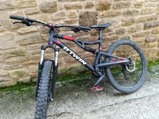 Bicicleta B-Twin Doble Suspensión