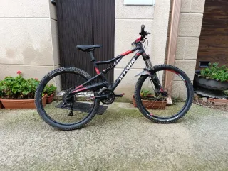 Bicicleta B-Twin Doble Suspensión