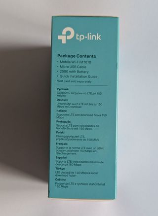 TP-Link M7010 4G LTE Router Móvil