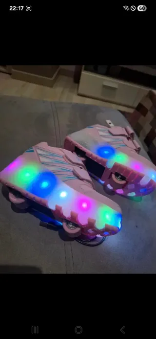 Zapatillas LED D-BuLun para Niños numero 28,