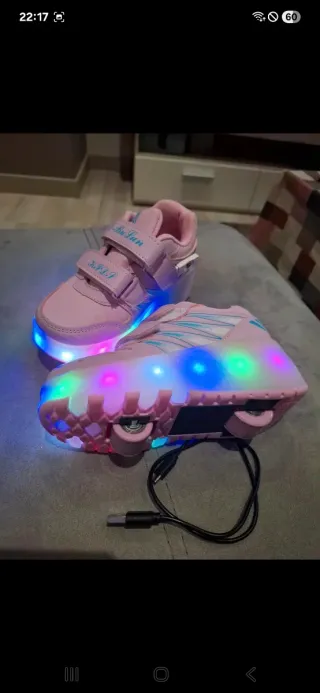 Zapatillas LED D-BuLun para Niños numero 28,