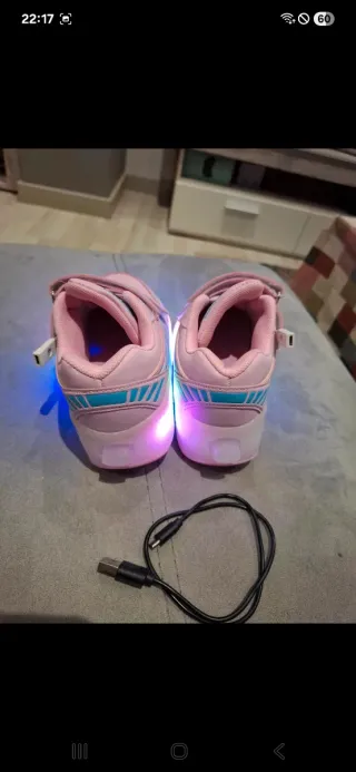 Zapatillas LED D-BuLun para Niños numero 28,