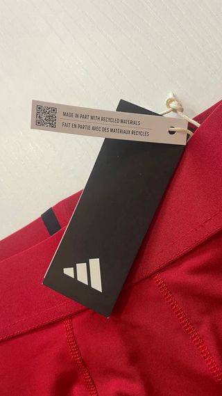 Mallas Cortas Adidas Techfit Aeroready Rojas