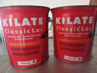 2 Latas Esmalte Sintético KILATE Classic Lac