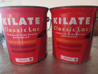 2 Latas Esmalte Sintético KILATE Classic Lac