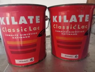 2 Latas Esmalte Sintético KILATE Classic Lac
